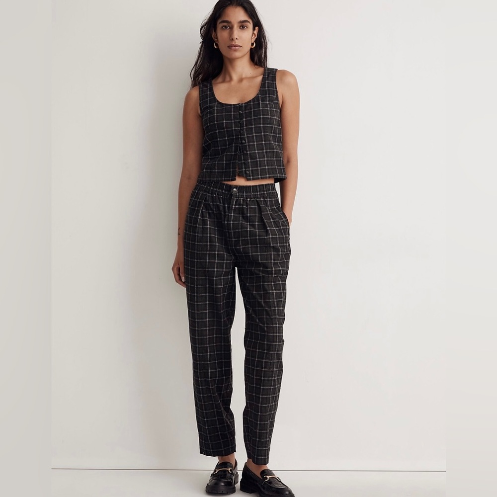 Madewell Corduroy Pull-On Tapered Pants